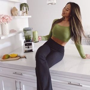 Fabletics Ultra High-Waisted PureLuxe Flare Pants